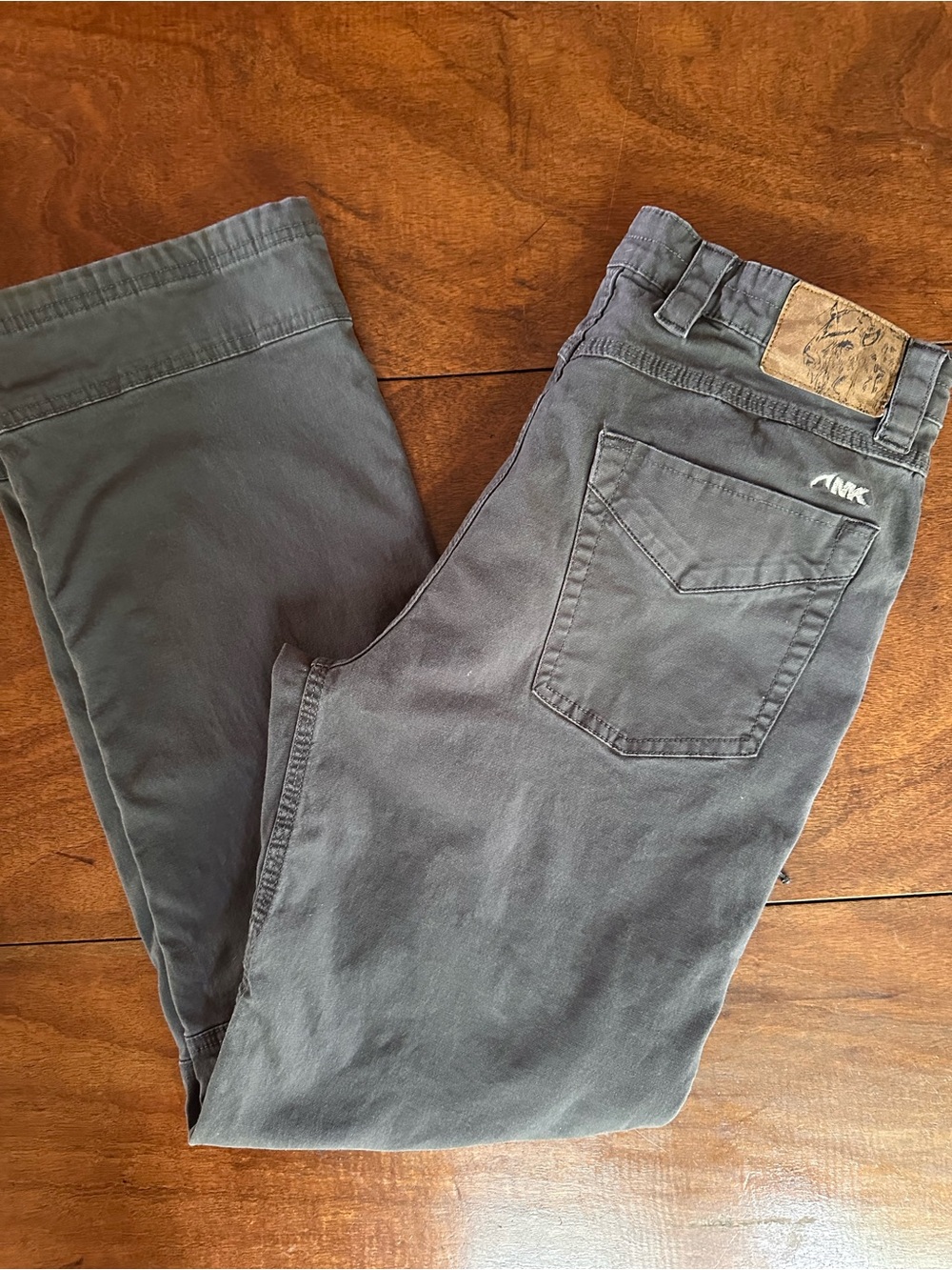 Mountain Khakis Men’s Gray Canvas Pants 33x31 Classic Fit Outdoor Workwear